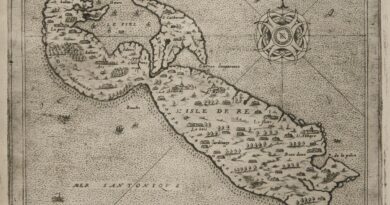 Inédite, cette carte de l’île de Ré est issue d’un projet de publication non abouti d’André Thevet datant de 1586-1587