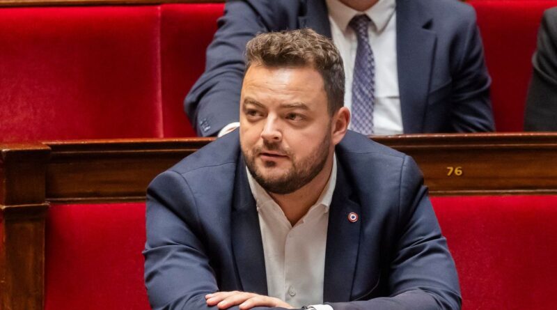 "On est légitime pour demander la dissolution", estime Kévin Mauvieux, le député Rassemblement national de l'Eure - ici
