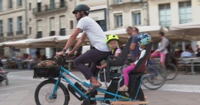 "On veut ne plus utiliser du tout de voiture en ville" : le vélo biporteur, la nouvelle petite reine des familles et des pistes cyclables