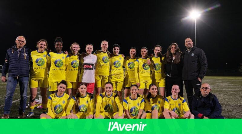 P2 dames – Braine au top, Ottignies cartonne, Jodoigne B pas prêt