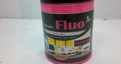 PEINTURE FLUO HYDRO MAT