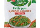 PETITS POIS & JEUNES CAROTTES SURGELÉS 1kg