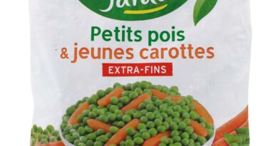 PETITS POIS & JEUNES CAROTTES SURGELÉS 1kg