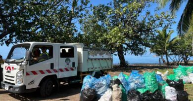 Plus de 800 kilos de déchets ramassés par les bénévoles à Paea