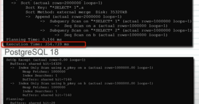 PostgreSQL 18 se focalise sur l