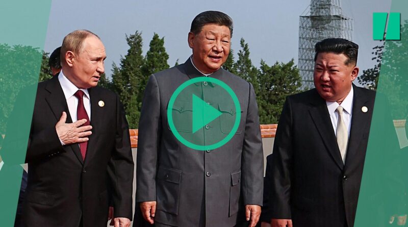 Pourquoi cette parade avec Poutine, Kim Jong Un et Xi Jinping (et la photo qui l’accompagne) est historique