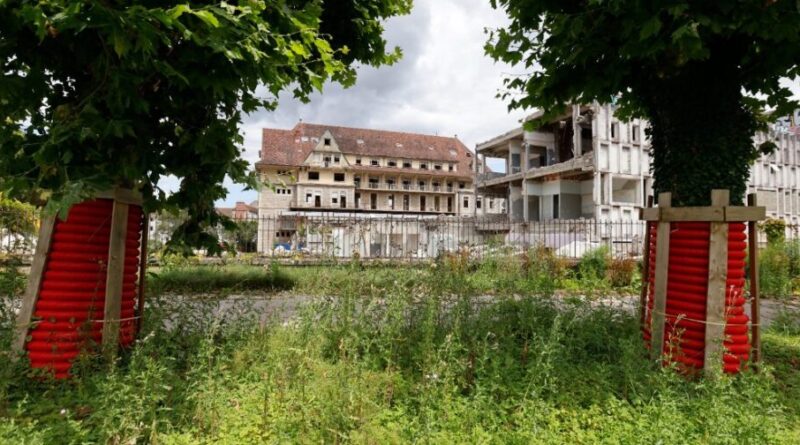 Projet urbain St-Jacques-Arsenal : déconstruction du bâtiment Ledoux