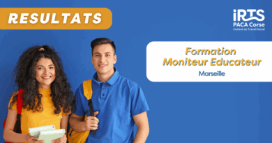 RESULTATS D'ADMISSION Moniteur Educateur Marseille (demandeurs d'emploi) et liste d'attente