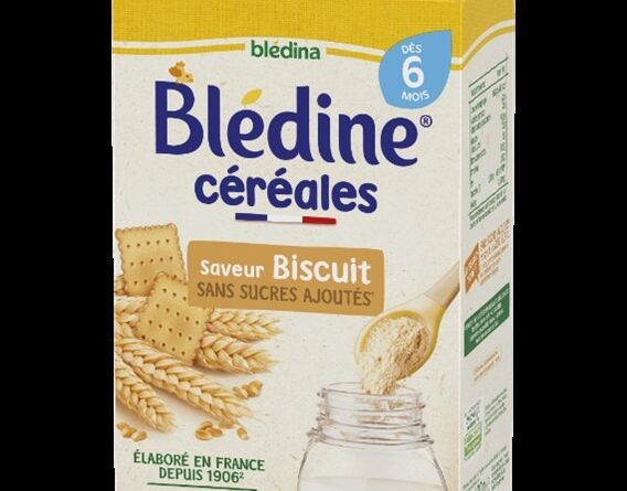 Rappel Consommateur - Détail BLEDINE Céréales saveur Biscuit BLEDINA