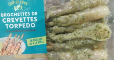 Rappel Consommateur - Détail Brochettes De Crevettes Torpedo À La Méditerranéenne 200g Grand Frais