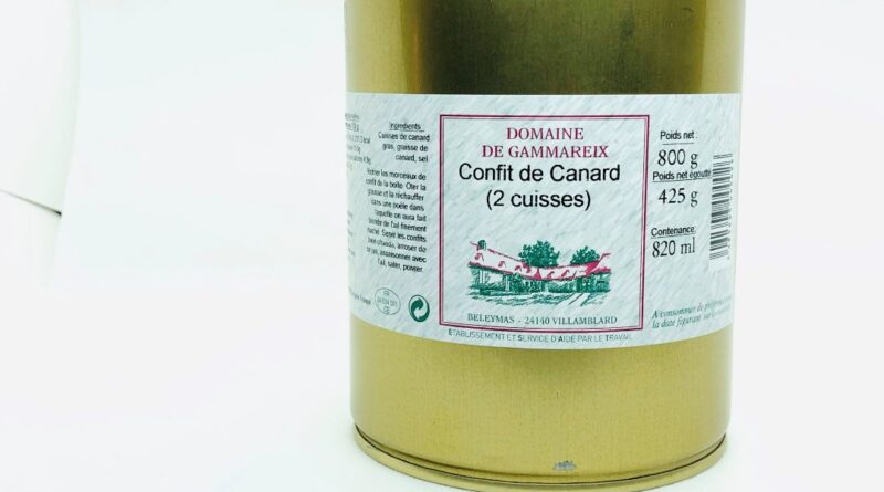 Rappel Consommateur - Détail Confit de Canard boite 4/4