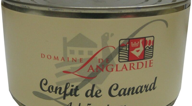 Rappel Consommateur - Détail Confit de canard 4 cuisses 1250 grammes Domaine de Langlardie