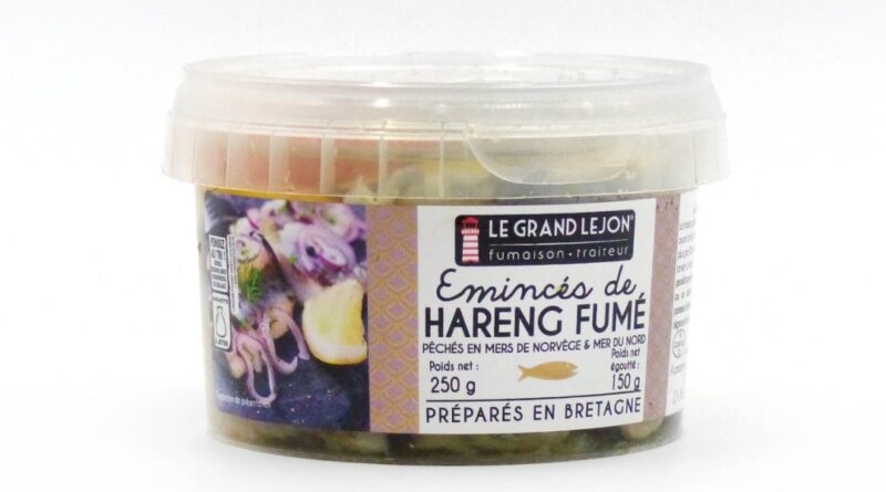 Rappel Consommateur - Détail EMINCES DE HARENGS FUMES LE GRAND LEJON