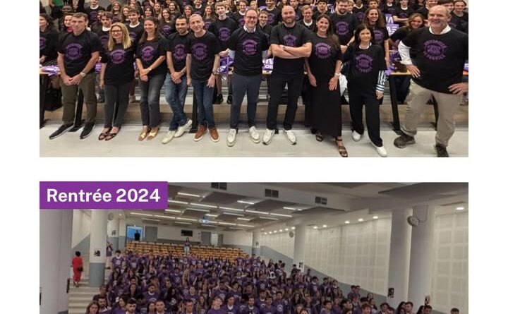 📸 Rentrée 2024 ➡️ Rentrée 2025 : toujours plus d’étudiants, toujours plus d’énergie !