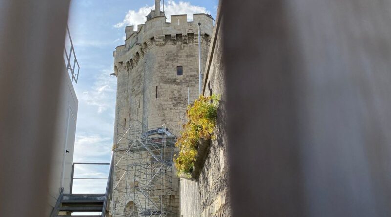 Sauvetage de la tour Saint-Nicolas de La Rochelle : des plongeurs vont installer d'imposants échafaudages dans l'eau - ici