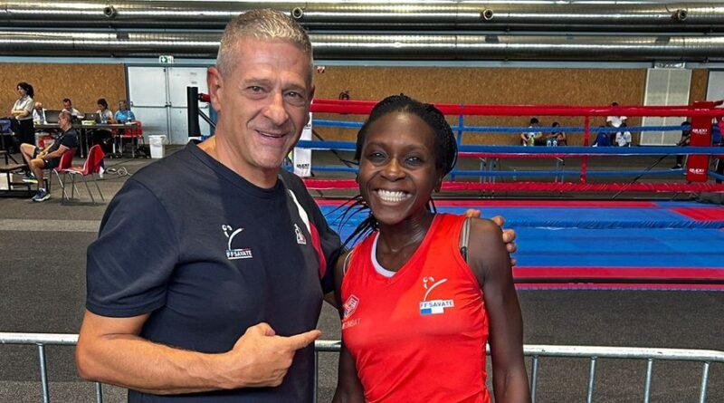 Savate boxe française : Chloé Nandi réalise le grand huit européen