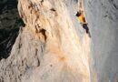 Appassionata Heiligkreuzkofel Dolomites, Simon Gietl, Alexander Huber - Simon Gietl et Alexander Huber faisant la première ascension de 