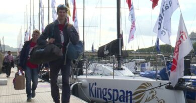 Solitaire du Figaro Paprec : "Cela marque le début d'un mois intensif", avant le départ de Rouen, spectateurs et skippers profitent