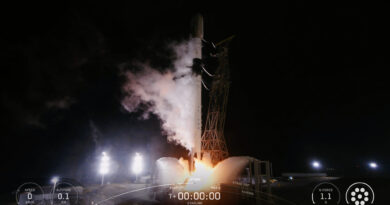 A brand-new SpaceX Falcon 9 rocket launches 24 Starlink satellites to orbit from California's Vandenberg Space Force Base on Sept. 2, 2025.