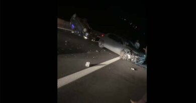 Accident sur la route des Tamarins