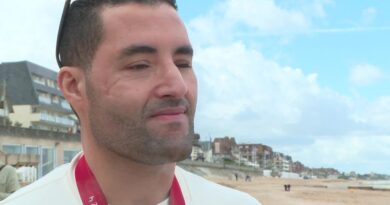 TÉMOIGNAGE. "C’est une limite qu’il faut dépasser" : rendu aveugle par une blessure policière, le médaillé paralympique Hakim Arezki partage son histoire en Normandie