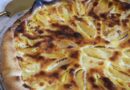 Tarte gourmande aux brugnons jaunes
