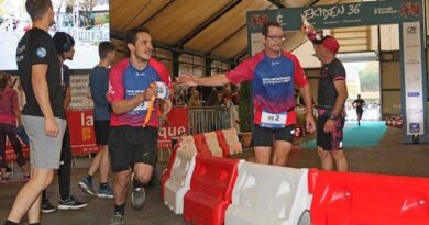 Top chrono pour la 17éme édition de l'Ekiden à Châteauroux dimanche 9 novembre 2025 - ici
