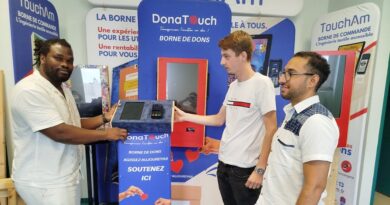 TouchAm, l’entreprise lotoise qui révolutionne le don grâce à ses bornes de commande interactive