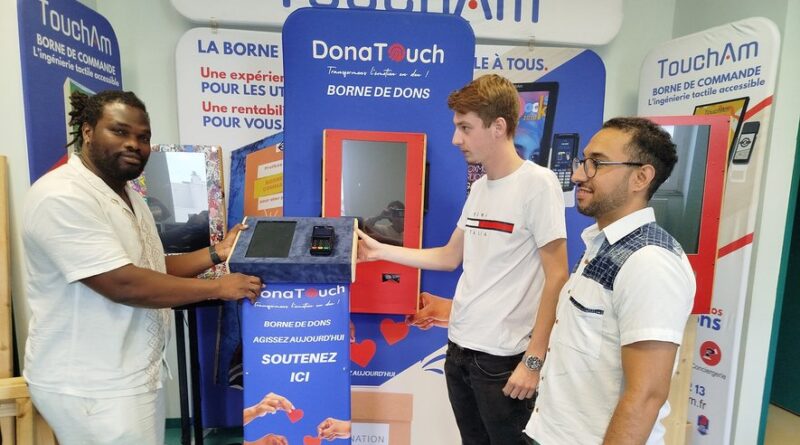 TouchAm, l’entreprise lotoise qui révolutionne le don grâce à ses bornes de commande interactive