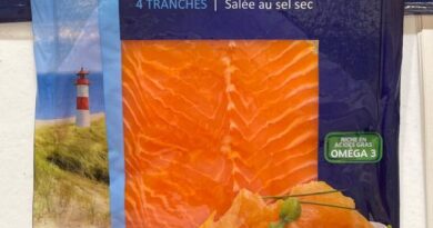 Truite fumée 4 tranches 120g