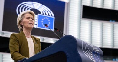 Ursula von der Leyen au Parlement européen à Strasbourg le 10 septembre 2025