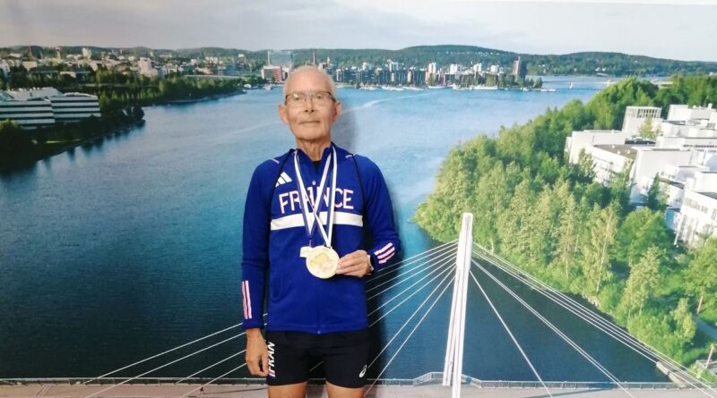 Un coureur de Laval, âgé de 76 ans, devient champion d'Europe de marathon chez les plus de 75 ans - ici