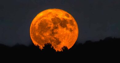 Lune éclipse lunaire lune de sang