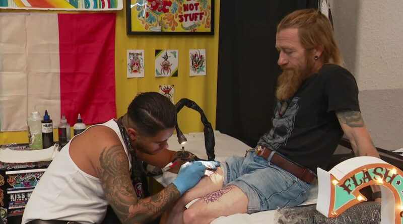 VIDEO "On n'est pas dans le tatouage bizness" : à Ink'n'Roll, le "tattoo" se vit en art corporel