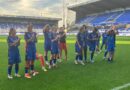 Victoire historique des joueuses de l'AJA face à Guingamp (1-0), pour leur grande première en Seconde Ligue - ici