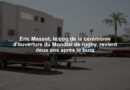 Eric Massot, le coq de la cérémonie d'ouverture du Mondial de rugby, revient deux ans après le buzz