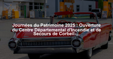 Journées du Patrimoine 2025 : Ouverture du Centre Départemental d'Incendie et de Secours de Corbeil-Essonnes