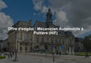 Offre d'emploi : Mécanicien Automobile à Poitiers (H/F)