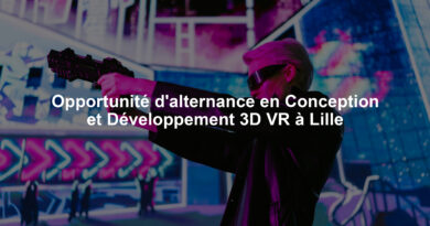 Opportunité d'alternance en Conception et Développement 3D VR à Lille