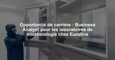 Opportunité de carrière : Business Analyst pour les laboratoires de microbiologie chez Eurofins