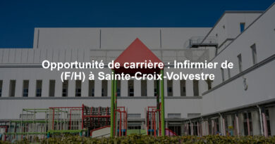 Opportunité de carrière : Infirmier de (F/H) à Sainte-Croix-Volvestre
