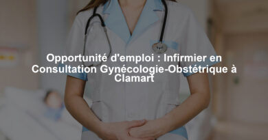 Opportunité d'emploi : Infirmier en Consultation Gynécologie-Obstétrique à Clamart