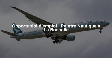 Opportunité d'emploi : Peintre Nautique à La Rochelle