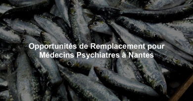 Opportunités de Remplacement pour Médecins Psychiatres à Nantes