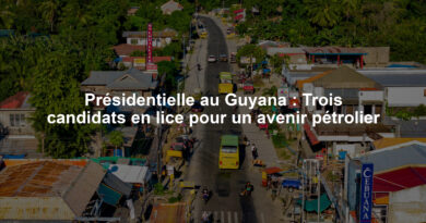 Présidentielle au Guyana : Trois candidats en lice pour un avenir pétrolier