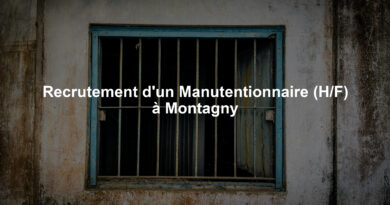 Recrutement d'un Manutentionnaire (H/F) à Montagny