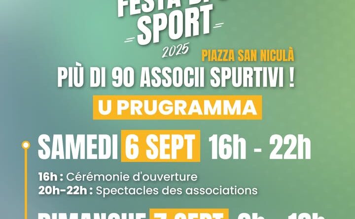 🤸🏻‍♀️ 𝗙𝗘𝗦𝗧𝗔 𝗗𝗜 𝗨 𝗦𝗣𝗢𝗥𝗧 💥