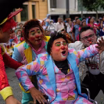 Lima confrontée à une invasion de centaines de clowns dans les rues de la ville