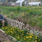 Guillaume préserve la biodiversité en aménageant son jardin à Bramans.