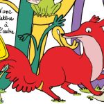 Marie Caudry réalise l’affiche du 5e Salon du livre jeunesse de Jaujac en France.